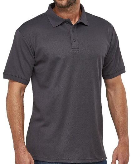 Gents Hybrid Polo Shirt with Shirt Collar Workwear Enduro
