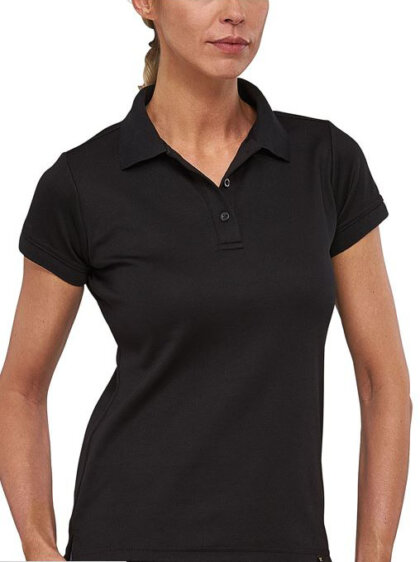 Ladies Hybrid Polo Shirt with Shirt Collar Workwear Enduro