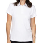 Ladies Hybrid Polo Shirt with Shirt Collar Ladies Polo Shirts Enduro