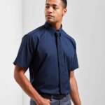 Gents Premier Short Sleeve Poplin Shirt Shirts & Blouses Enduro
