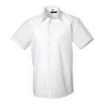 Russell S/Sleeve Tailored Poplin Shirt Short Sleeve Shirts Enduro