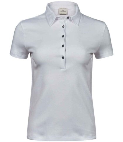 Ladies Deluxe Pima Cotton Fitted Poloshirt Workwear Enduro