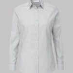 Ladies L/S Oxford Blouse with Classic Collar Long Sleeve Blouses Enduro