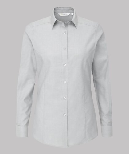 Ladies L/S Oxford Blouse with Classic Collar Workwear Enduro