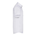 Gents S/S Tailored Fit Herringbone Shirt Short Sleeve Shirts Enduro