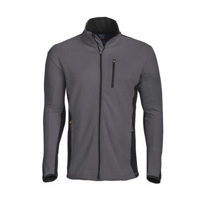Micro Fleece Jacket with Contrast Panels Jackets Enduro
