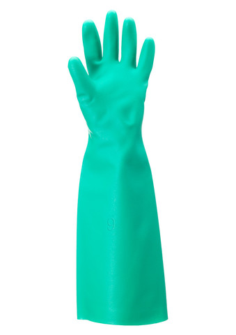 Ansell Solvex 16inch Elbow Length Nitrile Glove Gloves Enduro