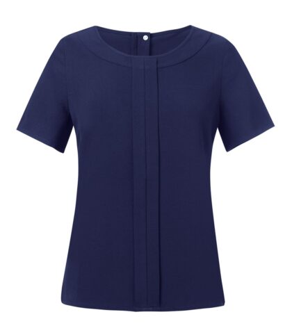 Ladies S/S Crêpe Blouse