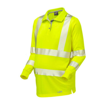 Hi-Vis Maternity L/S Polo Shirt