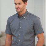 Calgery Shirt- S/S button down collar Shirts & Blouses Enduro