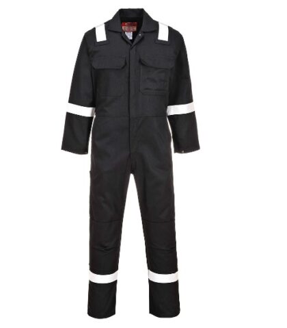 Flame Retardent Coverall c/w Hi-Viz Bands