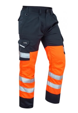 Hi-Vis Polycotton ISO 20471 Class 1 Trousers Two Tone
