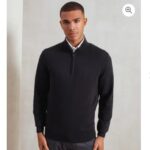 Zip Neck Sweater Knitwear Enduro