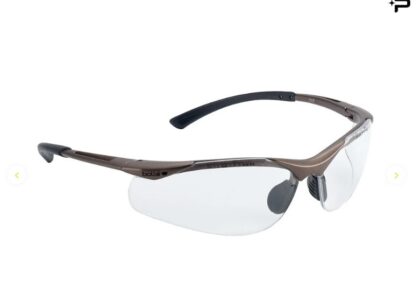 Clear PC lens - PLATINUM hard coat & anti-fog coating - Bronze nylon frame