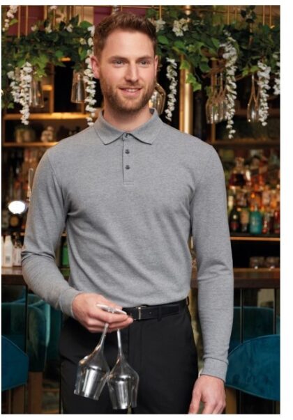 Premium L/S Cotton Polo Shirt