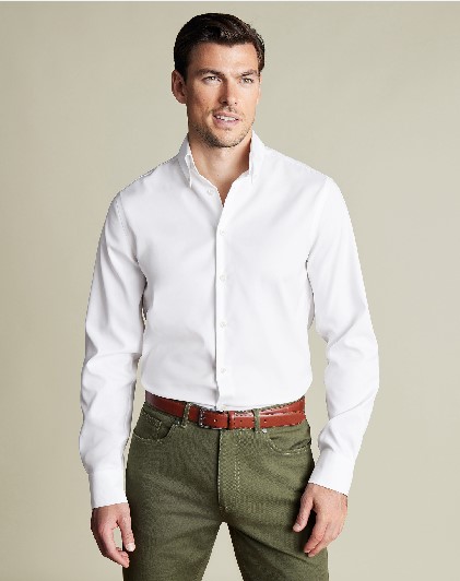 Gents Slim Fit Button Down Shirts with Chest pocket