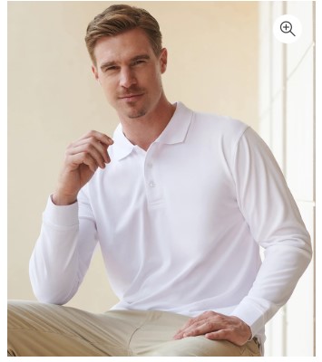 L/S Piqué Polo Shirt