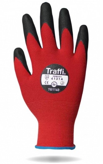 TraffiGlove Cut Level A MicroDex Nitrile