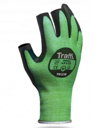 Cut Index C glove Exposed Fingertips